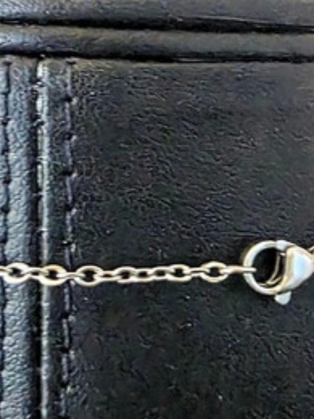 Paua Shell Inlay Pendant Necklace - Picture 5 of 5